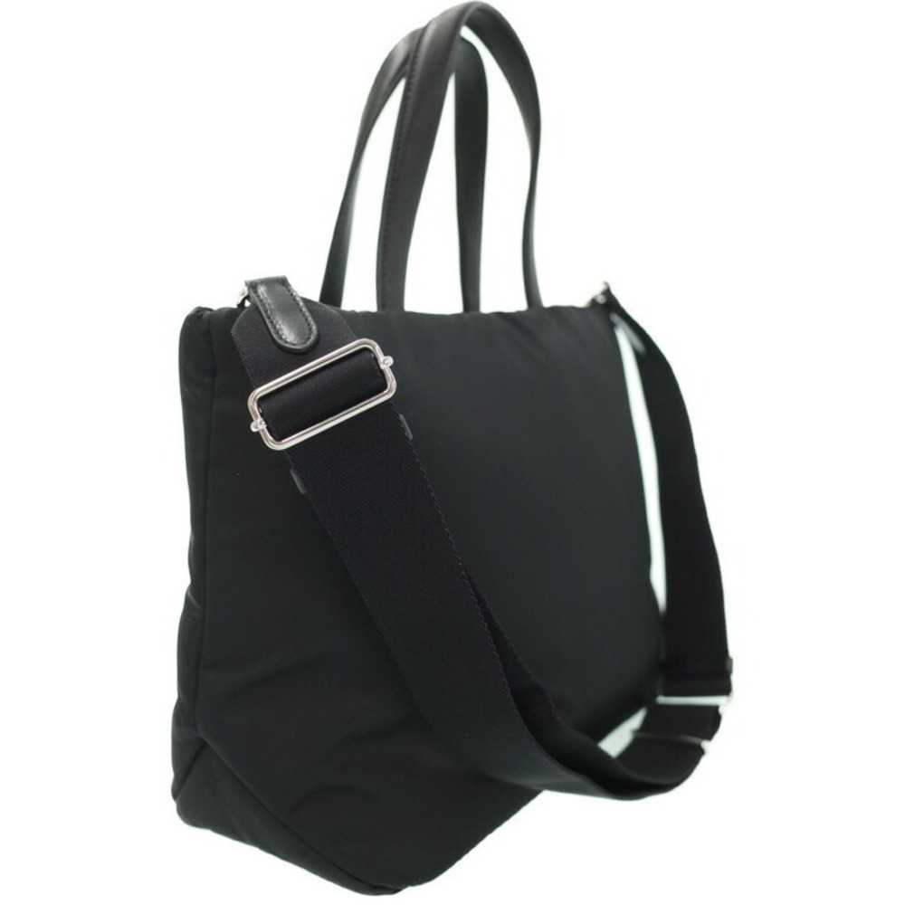 Prada Padded ReNylon Tote Shoulder Bag nylon leather Black - Picture 2 of 9